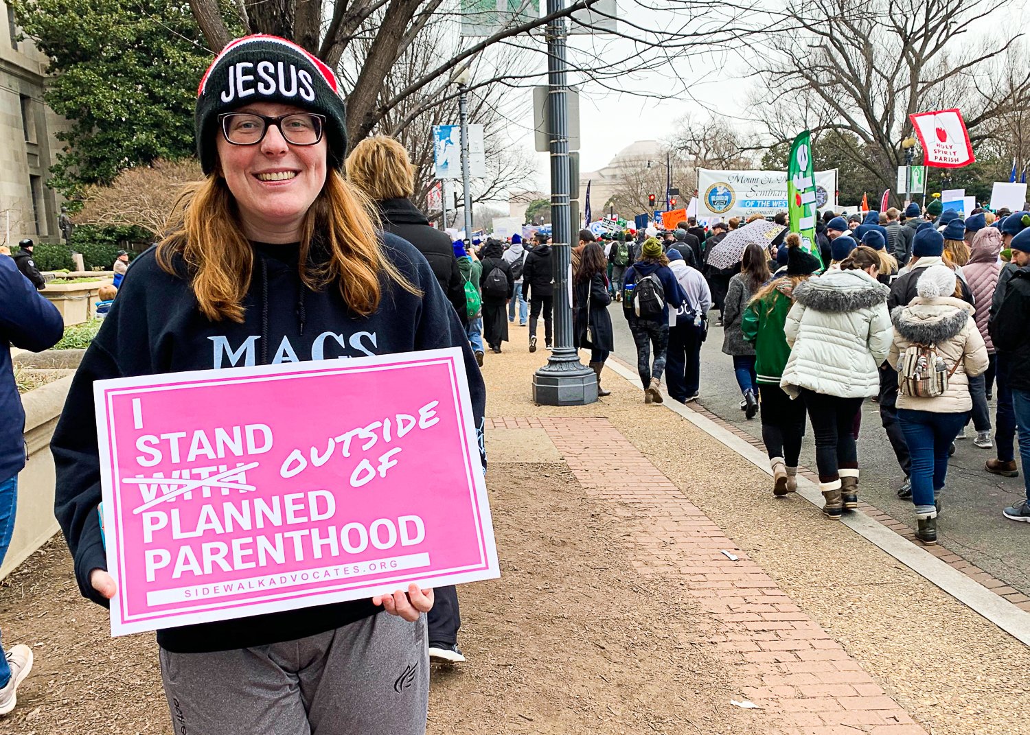stand outside planned parenthood